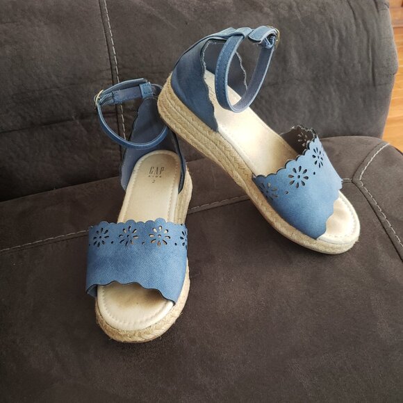 Denim Wedge - Picture 1 of 1